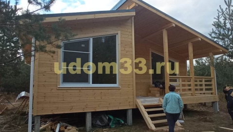 Строительство каркасного дома в д. Красный Огорок Киржачского района Владимирской области