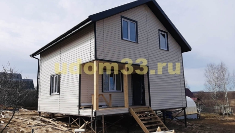 Строительство каркасного дома в деревне Красное Сущёво Суздальского района Владимирской области