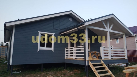 Строительство каркасного дома в д. Курганье Домодедовского городского округа Московской области