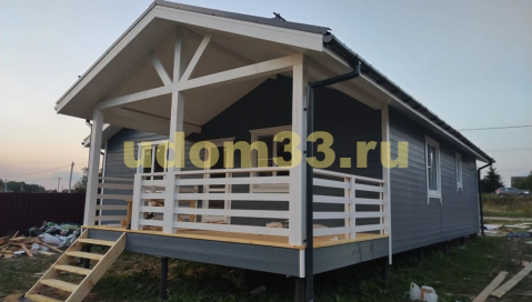 Строительство каркасного дома в д. Курганье Домодедовского городского округа Московской области