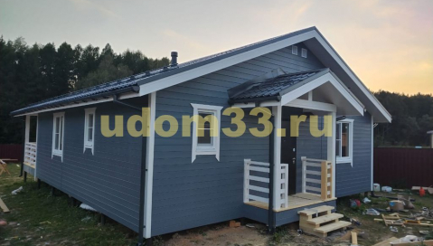 Строительство каркасного дома в д. Курганье Домодедовского городского округа Московской области