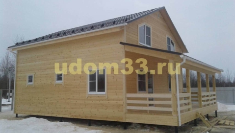 Строительство каркасного дома для круглогодичного проживания в городе Куровское Московской области