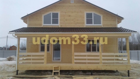 Строительство каркасного дома для круглогодичного проживания в городе Куровское Московской области