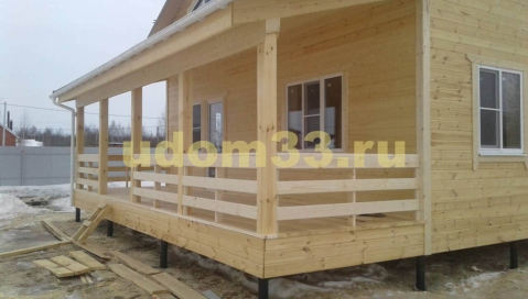 Строительство каркасного дома для круглогодичного проживания в городе Куровское Московской области