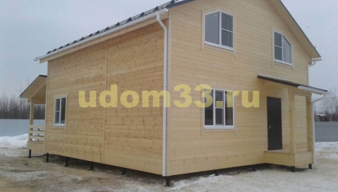 Строительство каркасного дома для круглогодичного проживания в городе Куровское Московской области