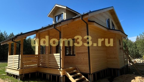 Строительство каркасного дома в с. Кусуново Владимирской области