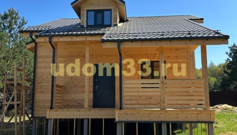 Строительство каркасного дома в с. Кусуново Владимирской области