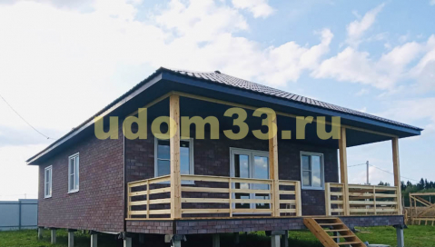 Строительство каркасного дома по индивидуальному проекту в д. Легково Владимирской области