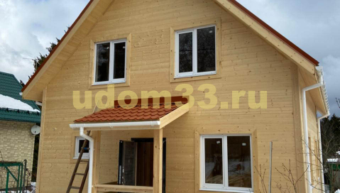 Строительство каркасного дома в д. Леоново Сергиево-Посадского района Московской области
