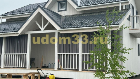 Строительство каркасного дома в ДНТ Лесные Озёра городского округа Чехов Московской области