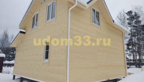 Строительство каркасного дома в с. Ликино Судогодского района Владимирской области