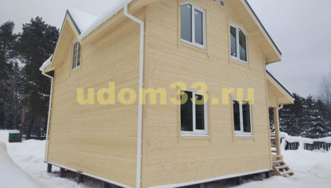 Строительство каркасного дома в с. Ликино Судогодского района Владимирской области