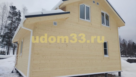 Строительство каркасного дома в с. Ликино Судогодского района Владимирской области