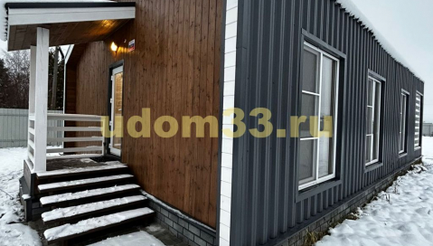 Строительство каркасного дома в д. Лизунуво Александровского района Владимирской области