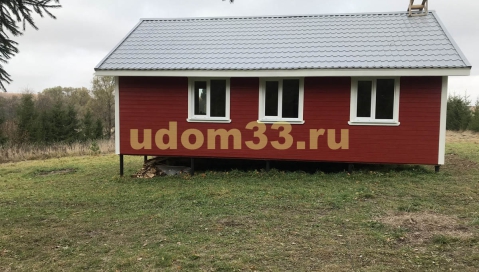 троительство каркасного дома в деревне Большое Лучинское Юрьев-Польского района Владимирской области