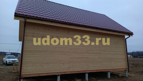Строительство каркасного дома в д. Малино Ступинского района Московской области