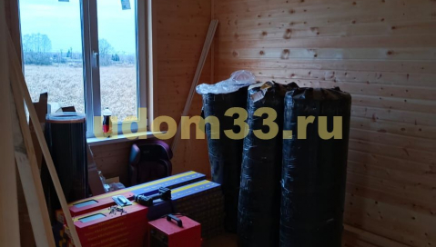 Строительство каркасного дома в д. Малино Ступинского района Московской области