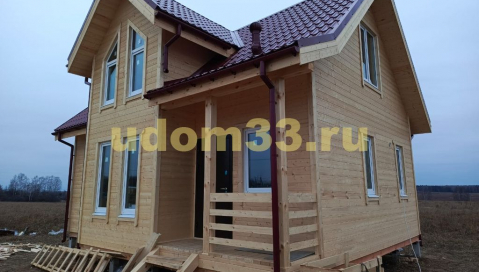 Строительство каркасного дома в д. Малино Ступинского района Московской области