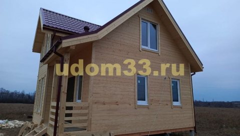 Строительство каркасного дома в д. Малино Ступинского района Московской области