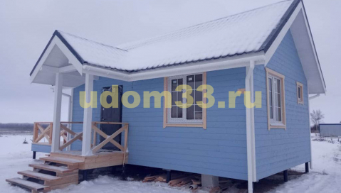 Строительство каркасного дома в с. Мало-Борисково Суздальского района Владимирской области
