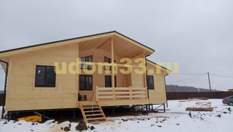 Строительство каркасного дома в деревне Мансурово городского округа Домодедово Московской области