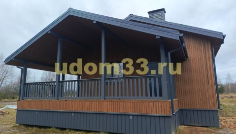 Строительство каркасного дома в д. Мичурино Судогодского района Владимирской области