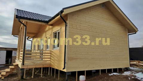 Строительство каркасного дома в с. Мосино Владимирской области