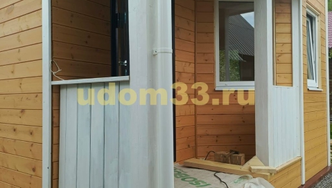 Строительство каркасного дома в СНТ Мослифт Ступинского района Московской области