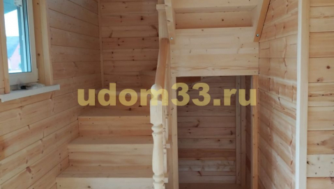 Строительство каркасного дома по проекту ДК-55 «Уютный» в г. Можайск Московской области
