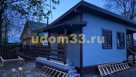 Строительство каркасного дома в СНТ Наука-1 Ногинского района Московской области