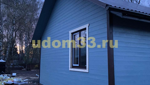 Строительство каркасного дома в СНТ Наука-1 Ногинского района Московской области