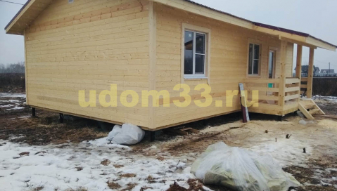 Строительство каркасного дома в деревне Недельное Малоярославского района Калужской области