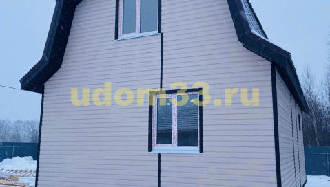 Строительство каркасного дома в СНТ Никитинские пруды Раменского района Московской области