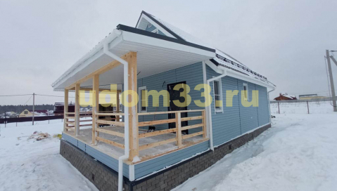 Строительство каркасного дома в д.п. Нива Сергиево-Посадского городского округа Московской области