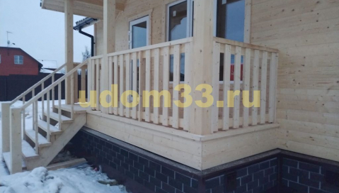 Строительство каркасного дома в п. Новосиньково Дмитровского района Московской области