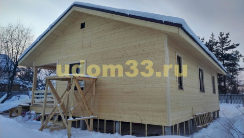 Строительство каркасного дома в п. Бавлены Кольчугинского района Владимирской области