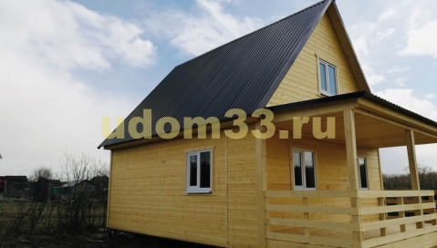 Строительство дачного каркасного дома в д. Паддубки Владимирской области
