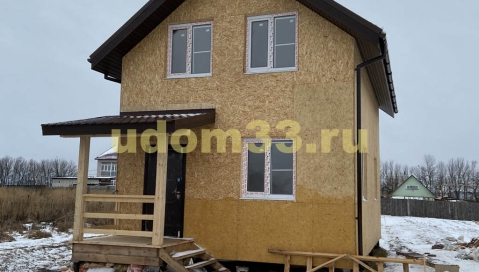 Строительство каркасного дома в с. Павловское Суздальского района Владимирской области
