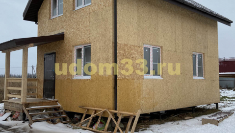 Строительство каркасного дома в с. Павловское Суздальского района Владимирской области