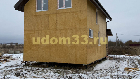 Строительство каркасного дома в с. Павловское Суздальского района Владимирской области