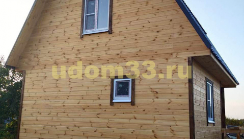 Строительство каркасного дома в д. Петряево Навашинского района Нижегородское области