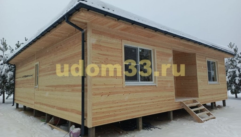 Строительство каркасного дома в д. Попеленки Судогодского района Владимирской области