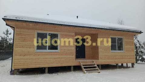 Строительство каркасного дома в д. Попеленки Судогодского района Владимирской области