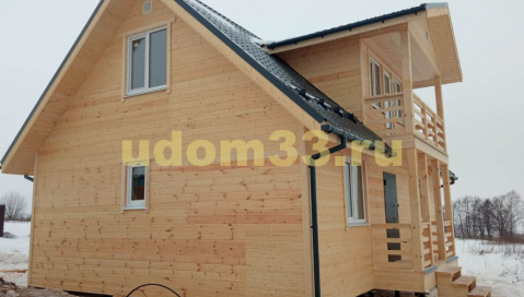 Строительство каркасного дома в с. Порецкое Суздальского района Владимирской области