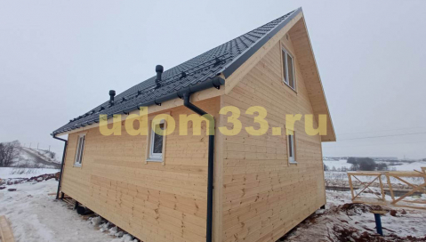 Строительство каркасного дома в с. Порецкое Суздальского района Владимирской области