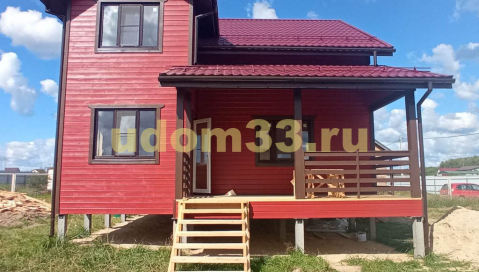 Строительство каркасного дома в д. Грибово Петушинского района Владимирской области