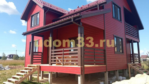 Строительство каркасного дома в д. Грибово Петушинского района Владимирской области