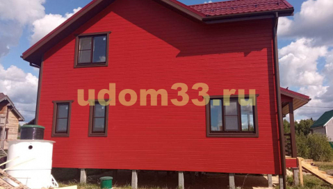 Строительство каркасного дома в д. Грибово Петушинского района Владимирской области