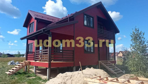 Строительство каркасного дома в д. Грибово Петушинского района Владимирской области