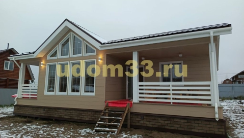 Строительство каркасного дома в п. Приозёрские дачи Петушинского района Владимирской области